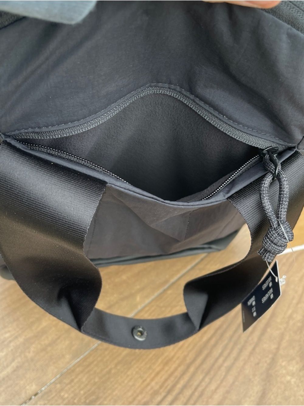 The North Face Black Never Stop Daypack Tote-Style Backpack - Picture 10 of 11
